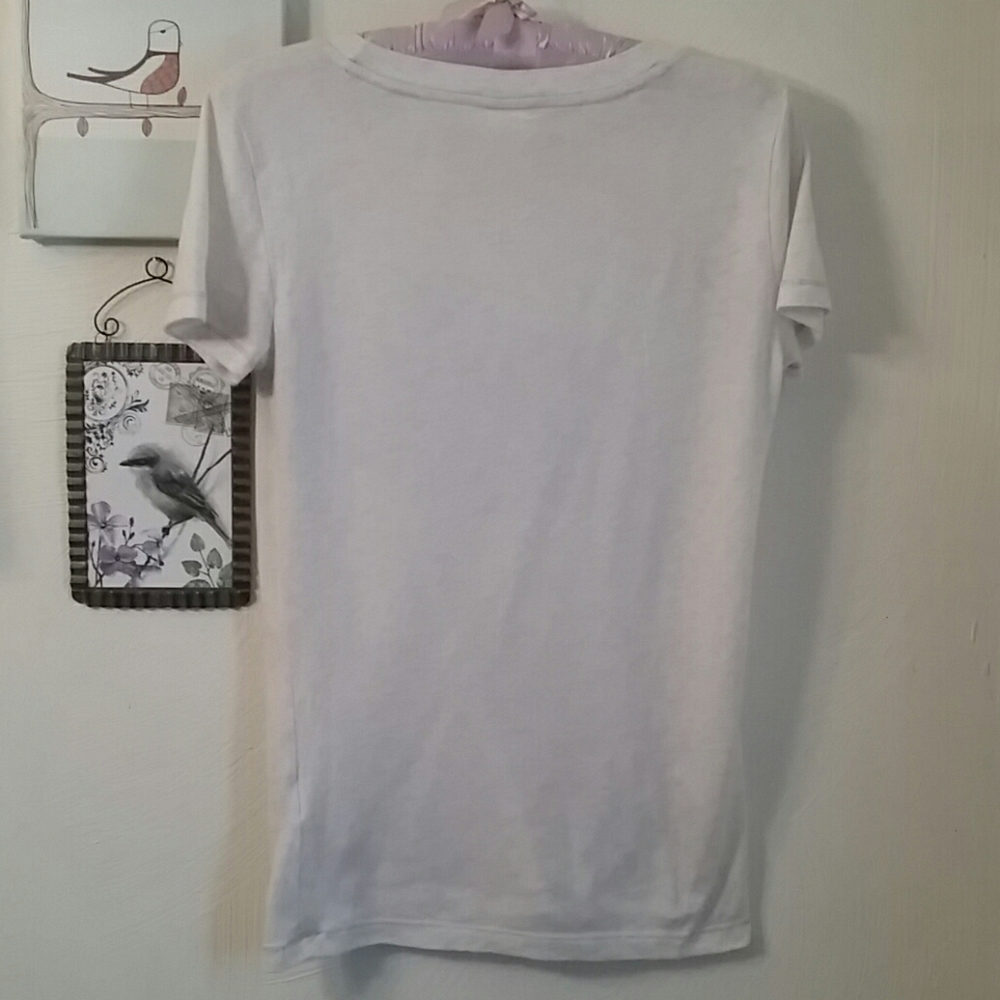 Hollister fun 3D embellishment shirt, M - Picture 3 of 4